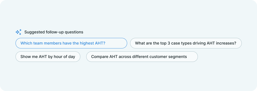 Suggested follow up questions